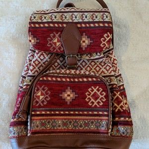 Small Turkish textile backpack